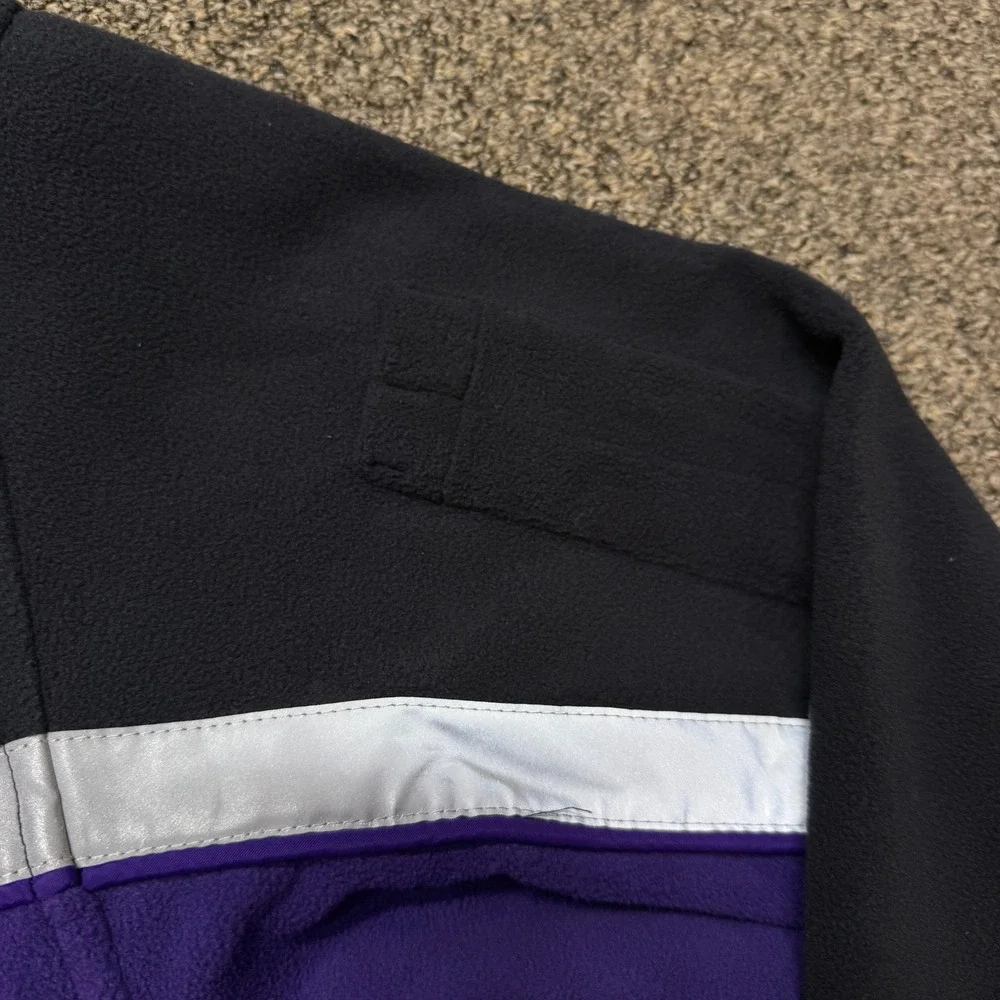 FedEx Jacket Men XL VF Imagewear Hoodie Hooded Sweatshirt Zip Fleece Reflective